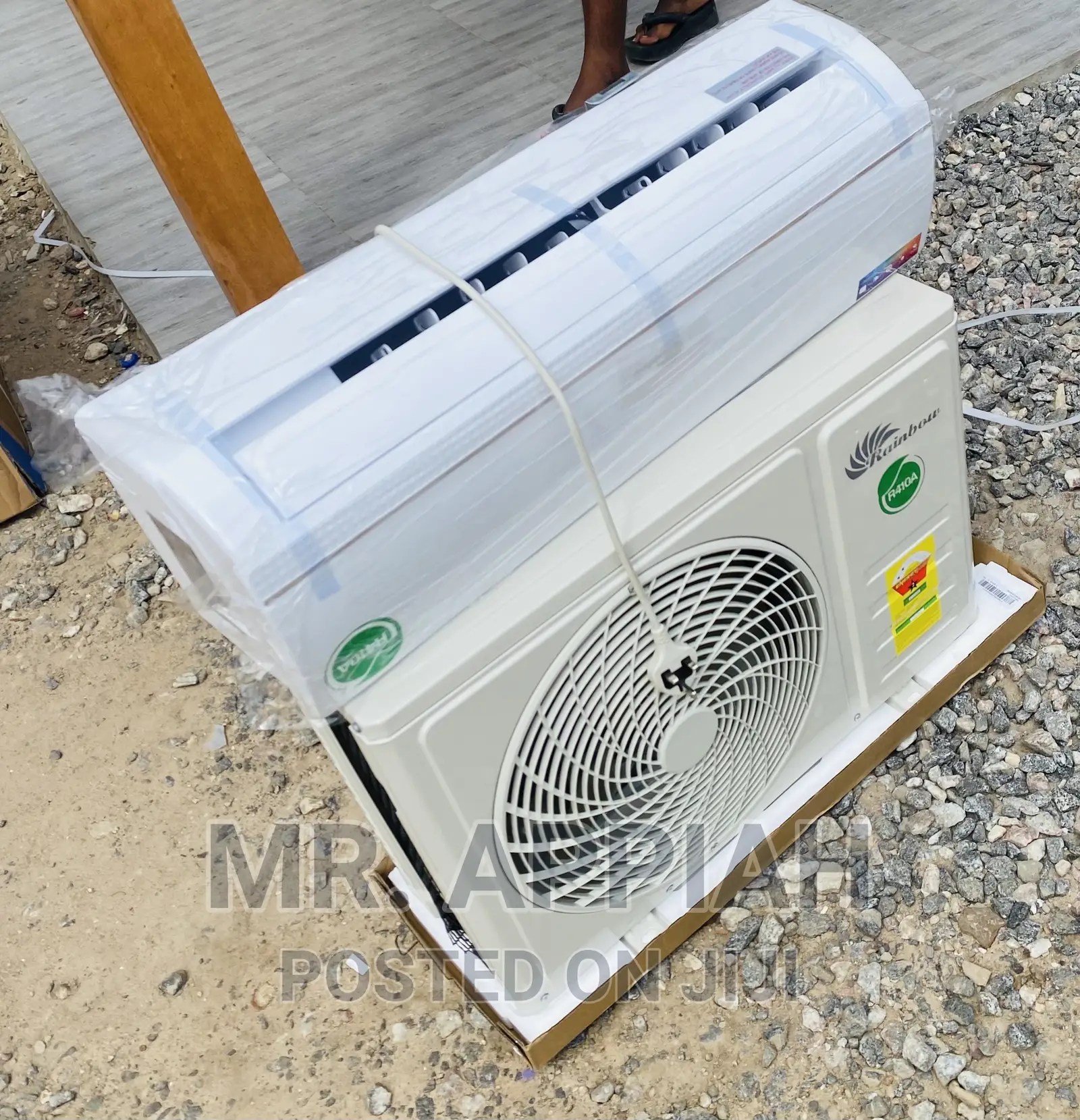 Extremely Chilling 1.5hp Rainbow Air Conditioner(White)