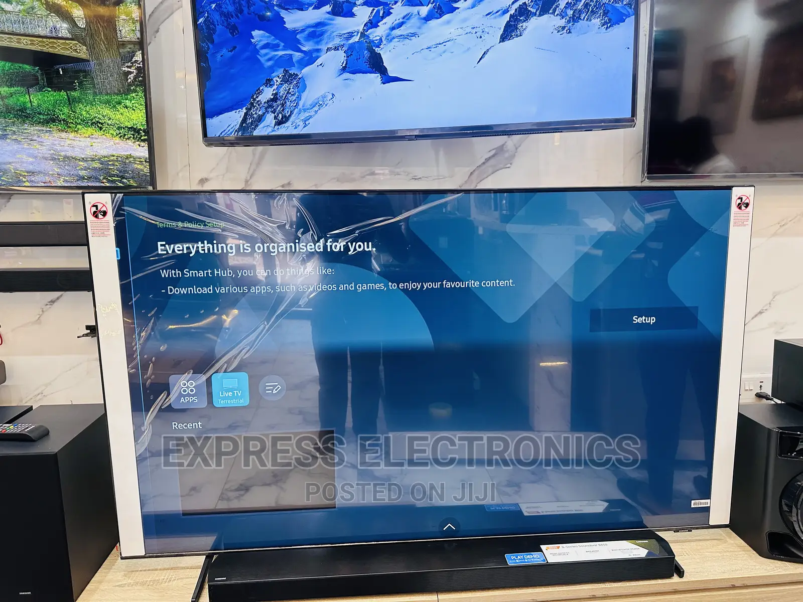 2022 Model Samsung UHD Smart 85”Bu8000  Quality Display