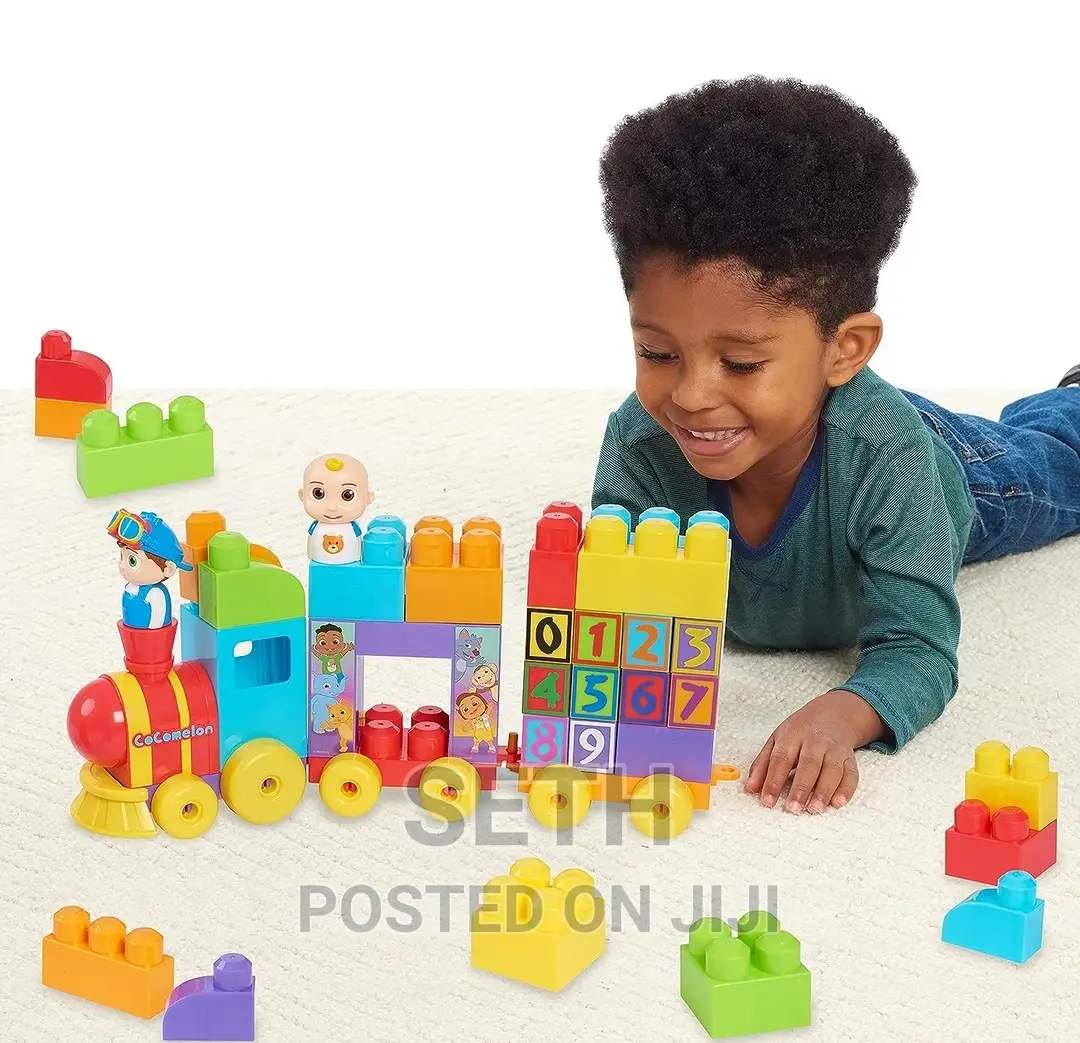 Children Kids Cocomelon Stacking Train, 40 Pieces