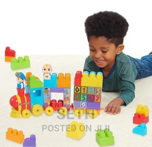 Children Kids Cocomelon Stacking Train, 40 Pieces