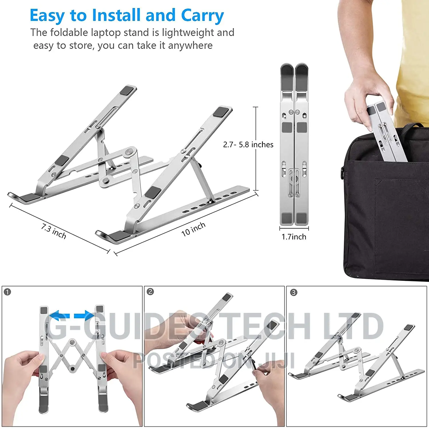 Laptop Stand, Laptop Holder Riser Computer Stand