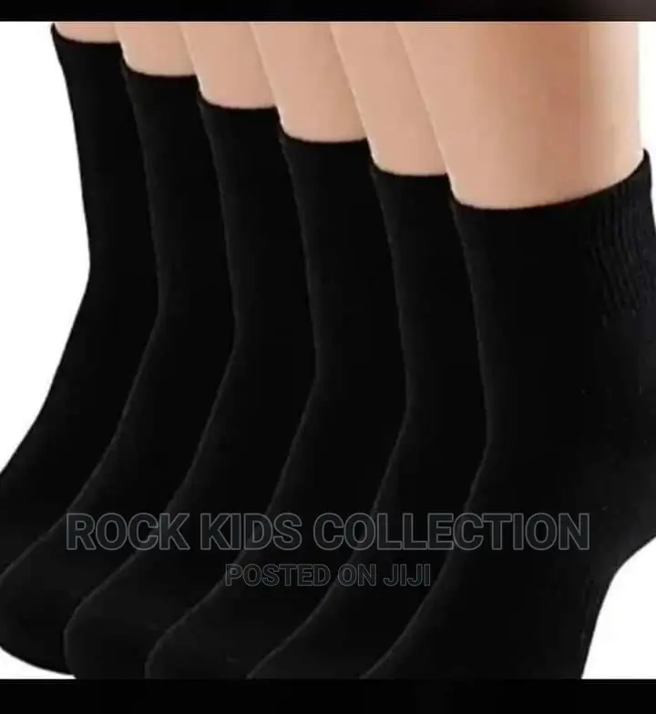 Black School Socks