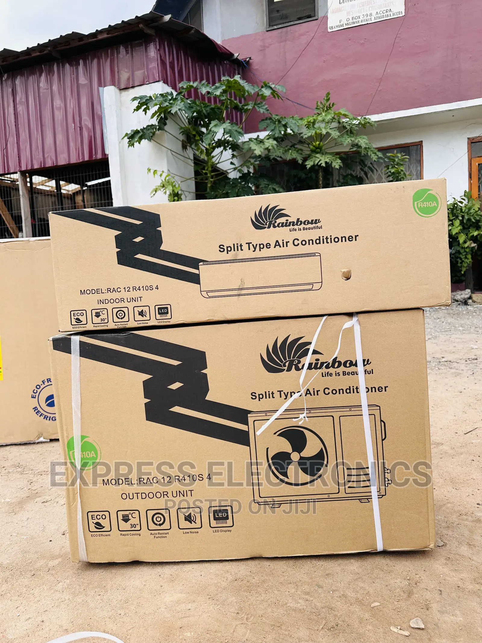 Neatly Sealed in Box Rainbow Split R410 Gas 1.5hp
