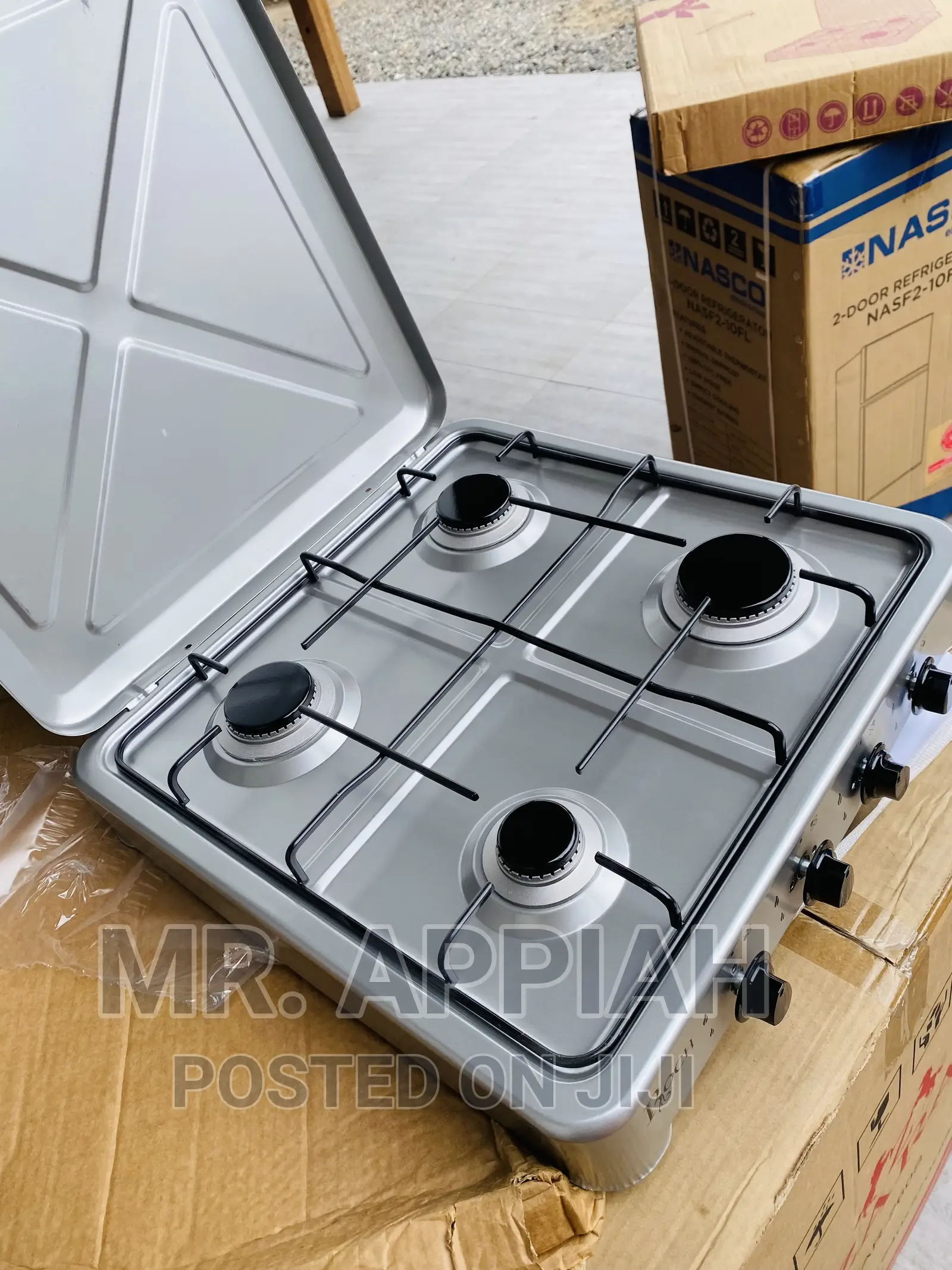 Quality Roch Table Top 4 Gas Burner Available 