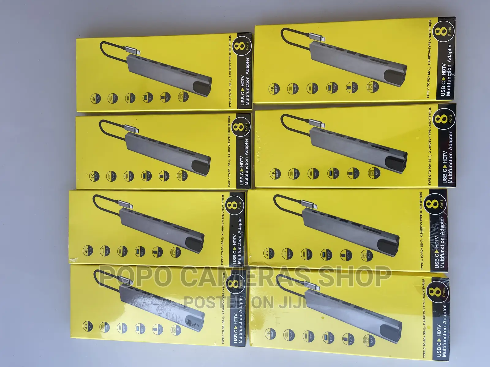 8 Ports Type C to Multi Hub Adaptor