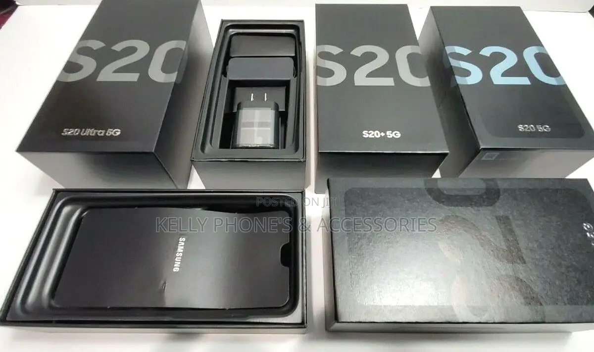 New Samsung Galaxy S20+ 5G 128 GB Black