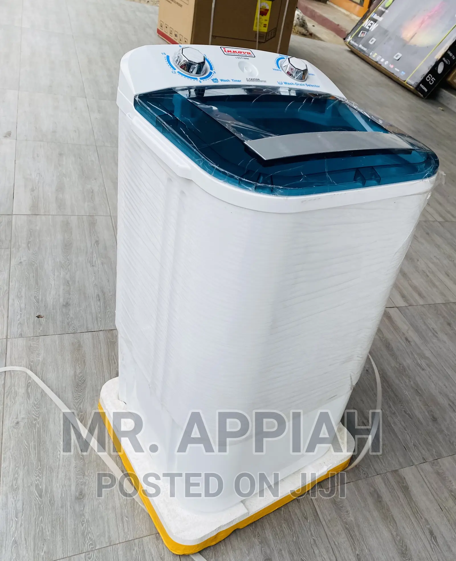 Quality Yet Affordable Innova 6kg Single Tap Washer(White)