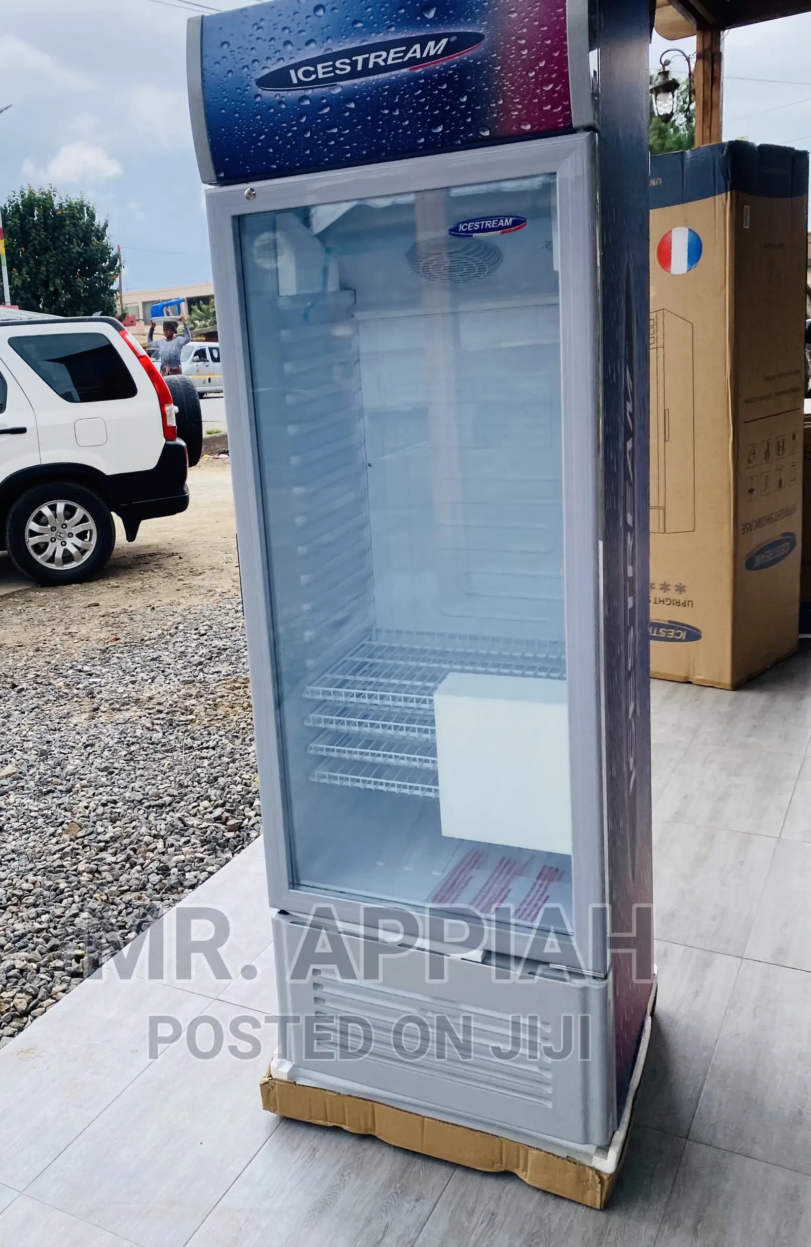Quality UNI-250C Display Fridge(Blue)198ltr 