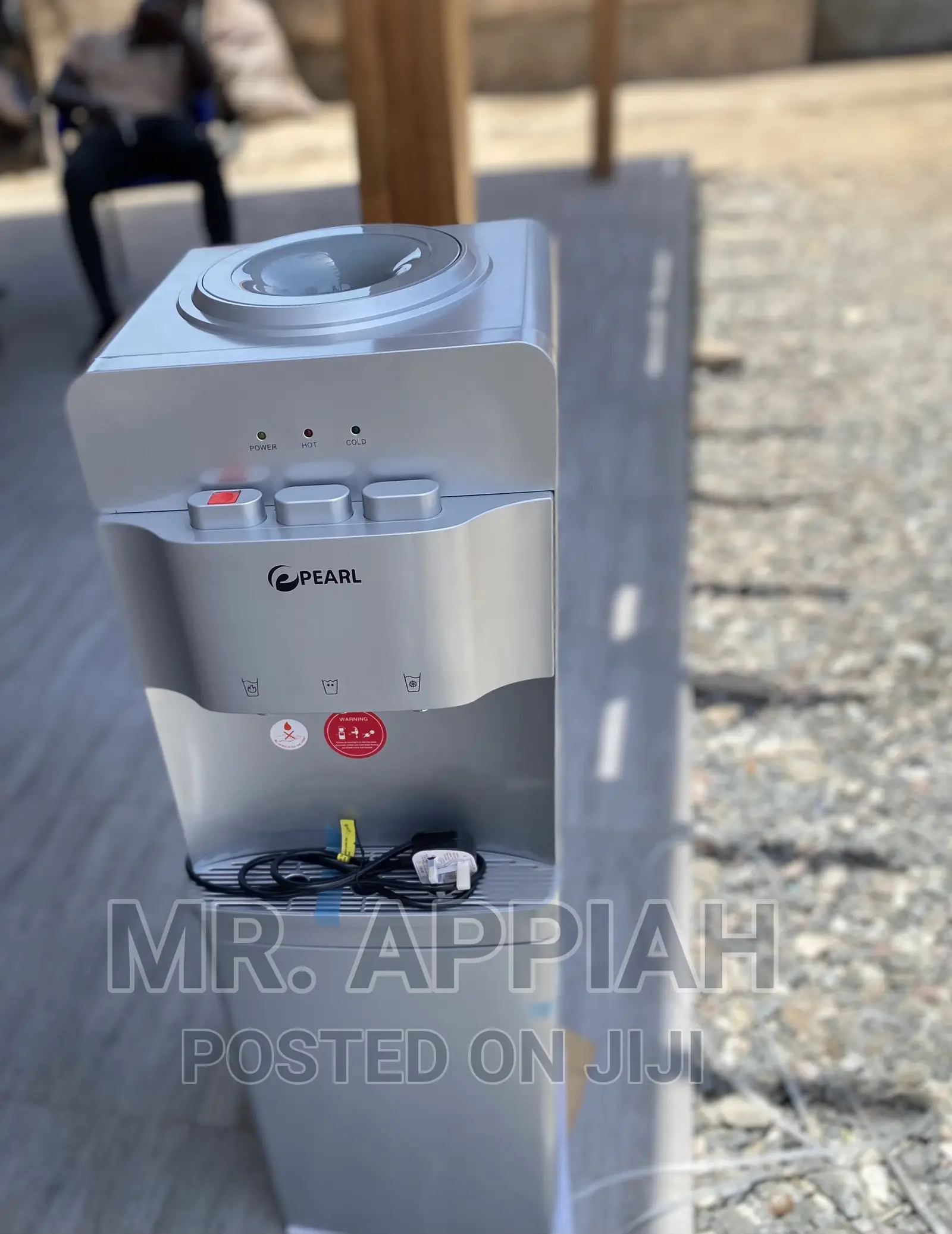 Fast and Effective Pearl Water Dispenser(Silver)PWD-1009fsl