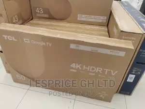 Unique// TCL 50” Android Smart TV