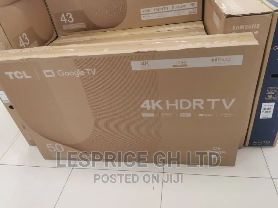 Unique// TCL 50” Android Smart TV
