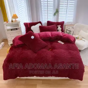Super King Size Fluffy Duvet Set-7 Pieces