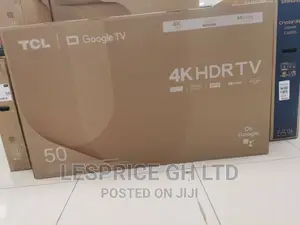 TCL 50” Android Smart High Power TV