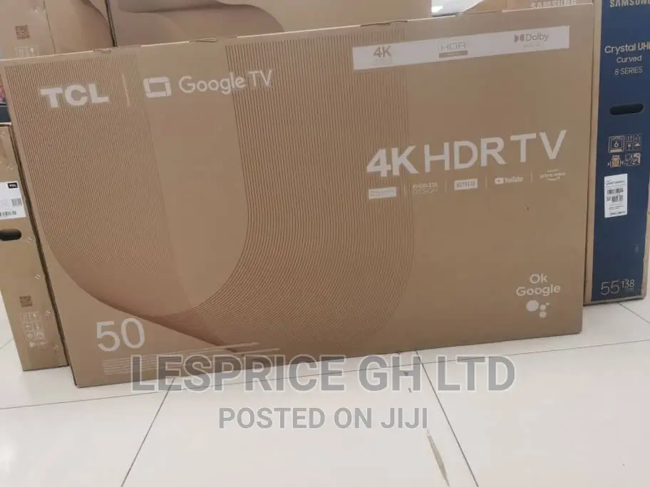 TCL 50” Android Smart High Power TV