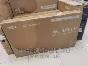 TCL 50” Android Smart UHD//FHD TV