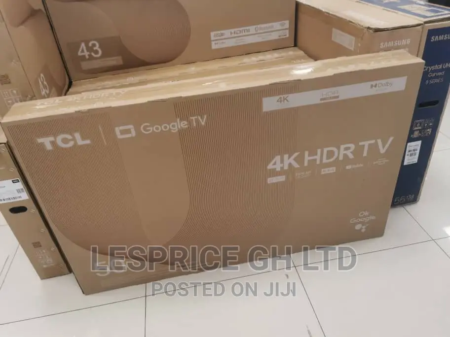 TCL 50” Android Smart UHD//FHD TV