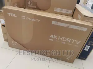 TCL 50” Android Smart //Edgeless Frame