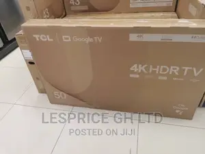 TCL 50” Android Smart Uhd TV