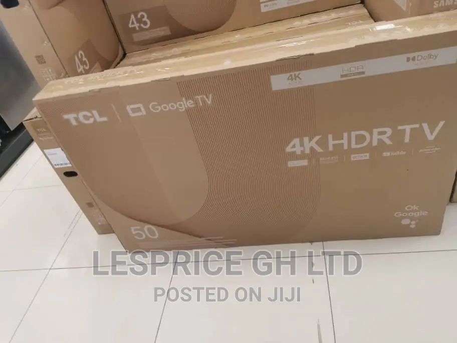 TCL 50” Android Smart HDRTV//Ok Google