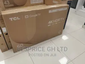 TCL 50” Android Brand New TV