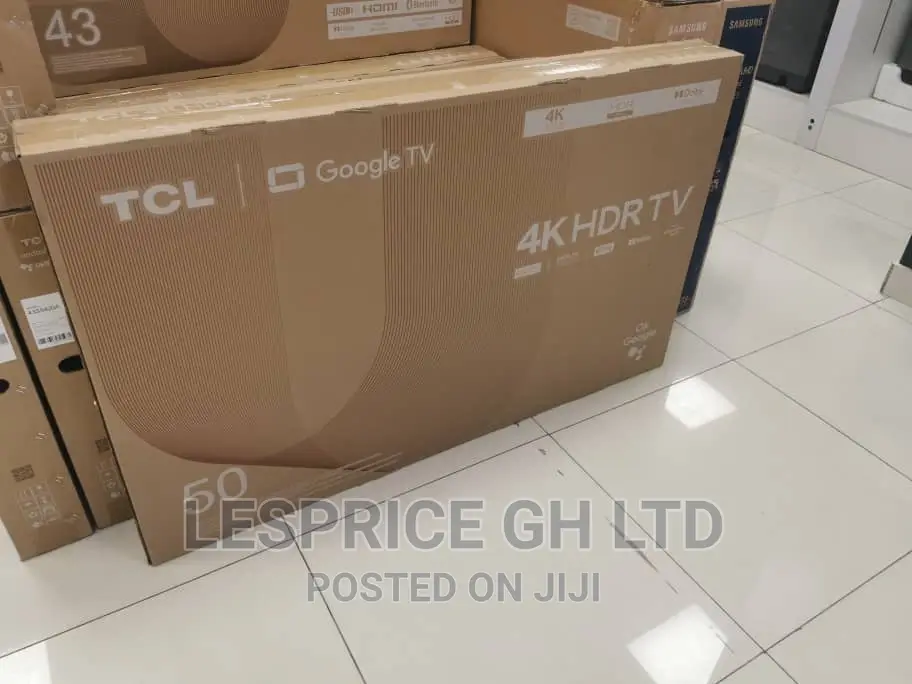 TCL 50” Android Brand New TV