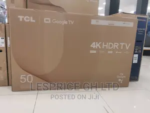 True Color//TCL 50” Android Smart TV