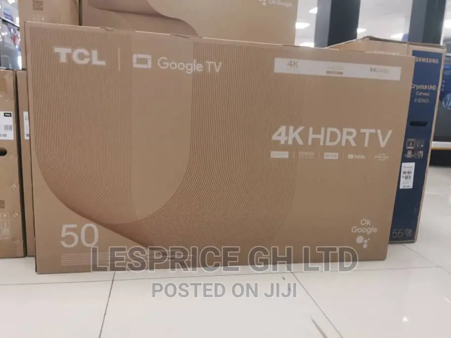 True Color//TCL 50” Android Smart TV