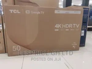 True Color//TCL 50” Android Smart TV
