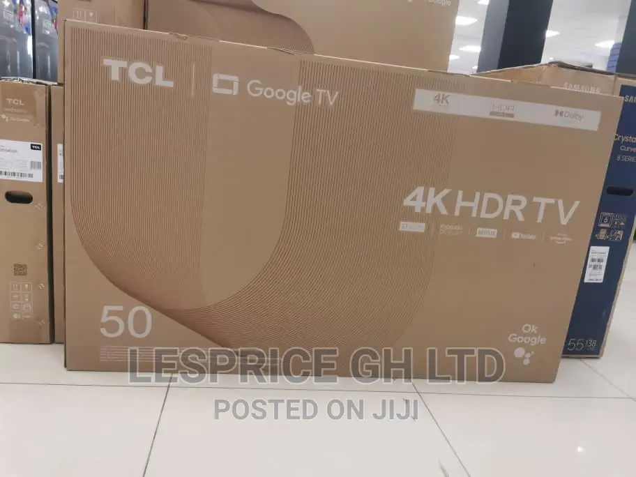 Luxury ~TCL 50” Android Smart Ok Google TV