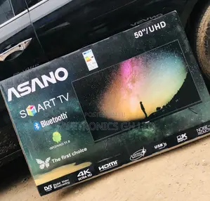 UHD Glossy LED Asano 50 Smart Inches Quality Tv