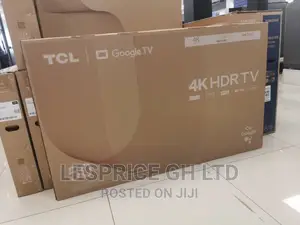 High Resolution//TCL 50” Android Smart TV