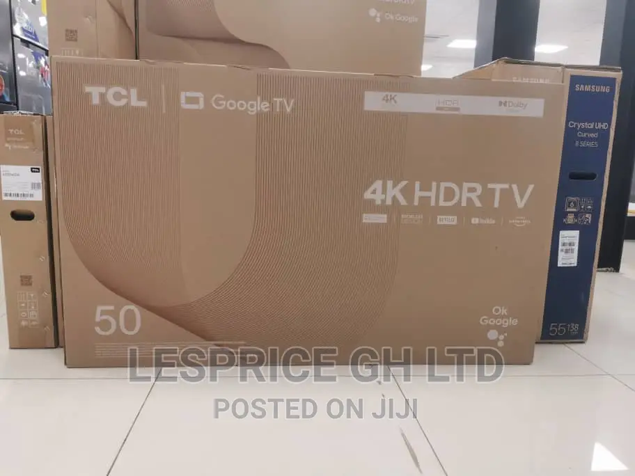 Exclusive TCL 50” Android Smart HDRTV