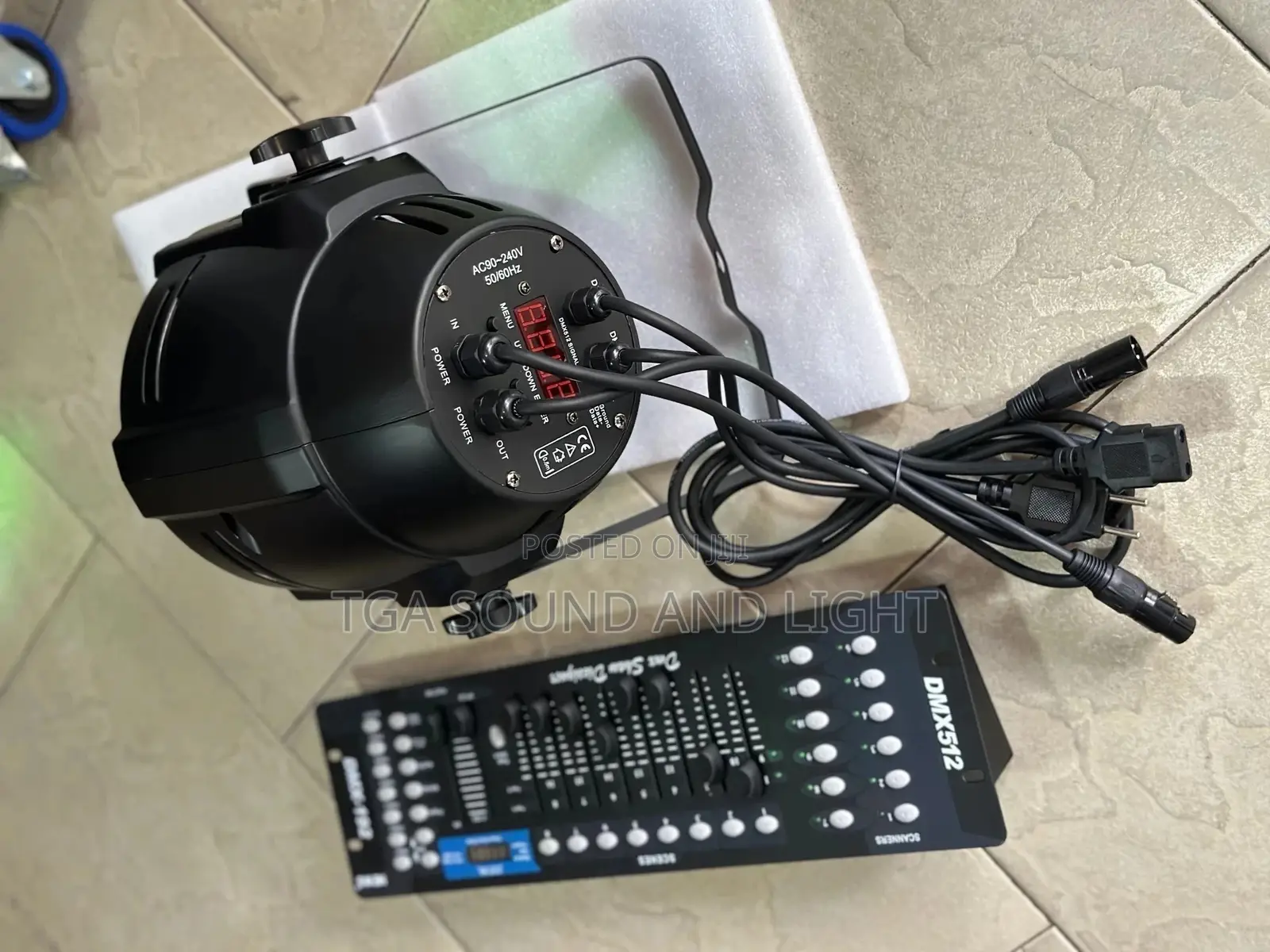 24 Lamp PAR And Mixer