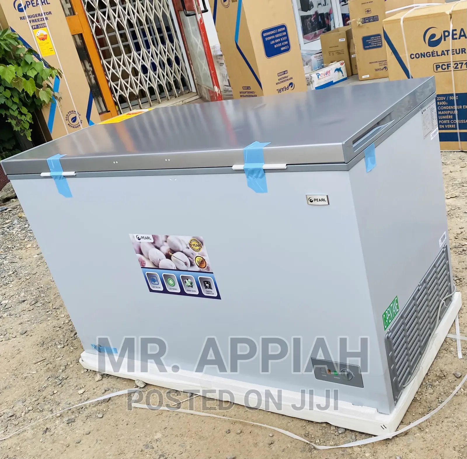 Fast and Effective Pearl 380L Chest Freezer(PCF-460) 