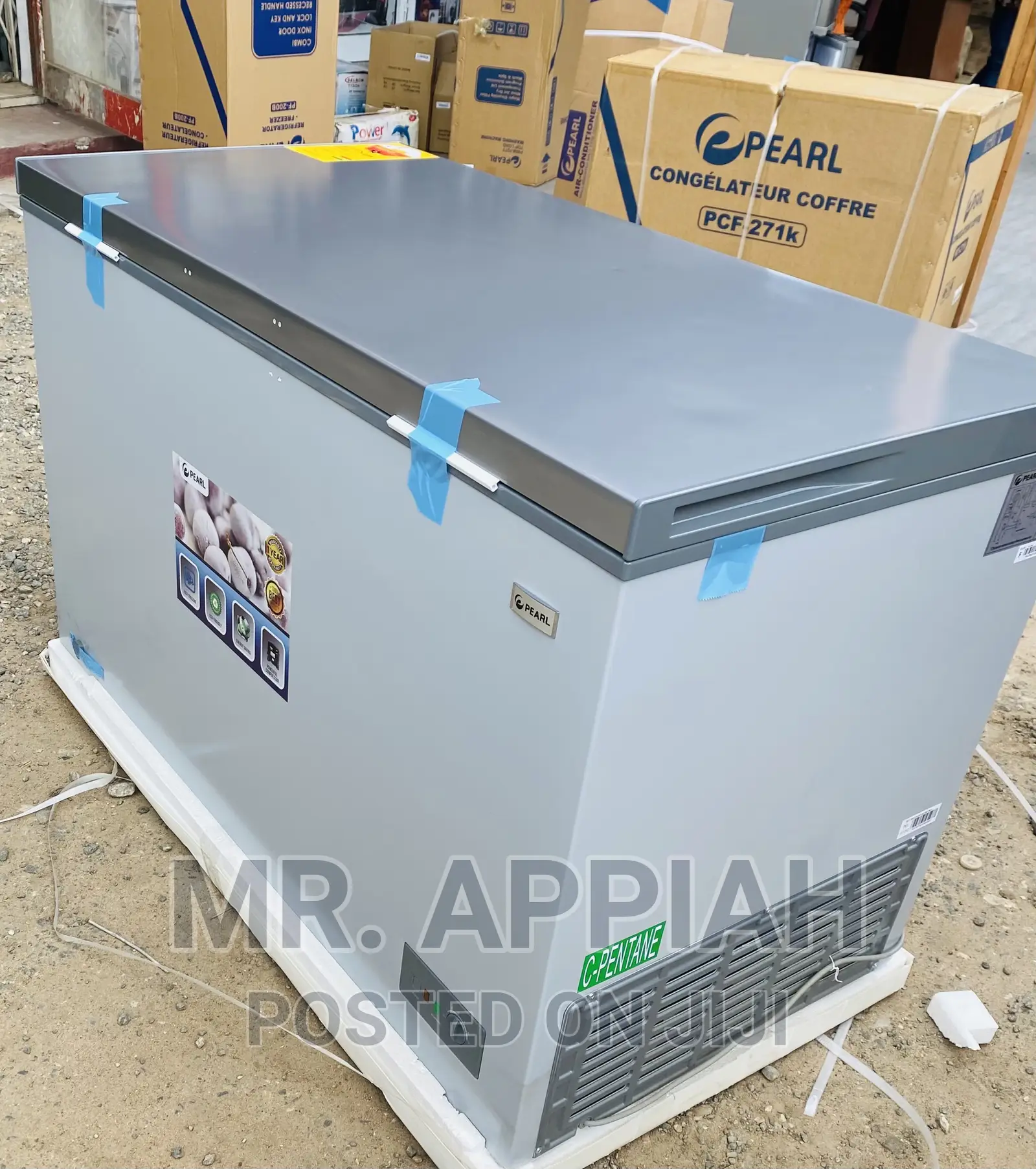 Sealed in Box  Pearl 290L Single Door Chest Freezer,PCF-370