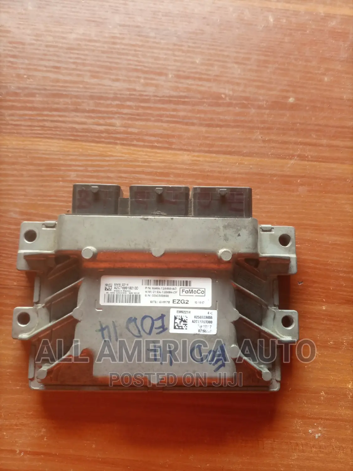 Ford Fiesta Control Board