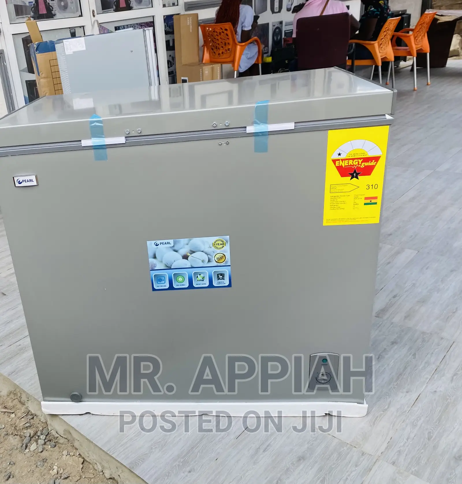 Fabulous Pearl 147L Single Door Chest Freezer(PCF-)