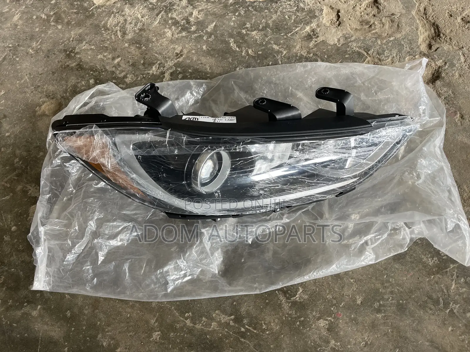 Hyundai Elantra 2017 2018 Headlights Normal