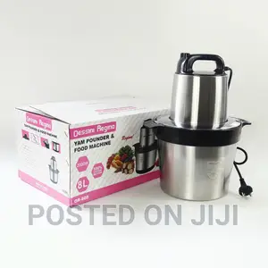 Dessini FUFU ,YAM , Meat Grinder, Stainless Steel 8L
