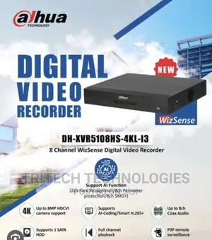 Dahua DVR 8ch 5mp Xvr5108hs-4kl-13 1hdd