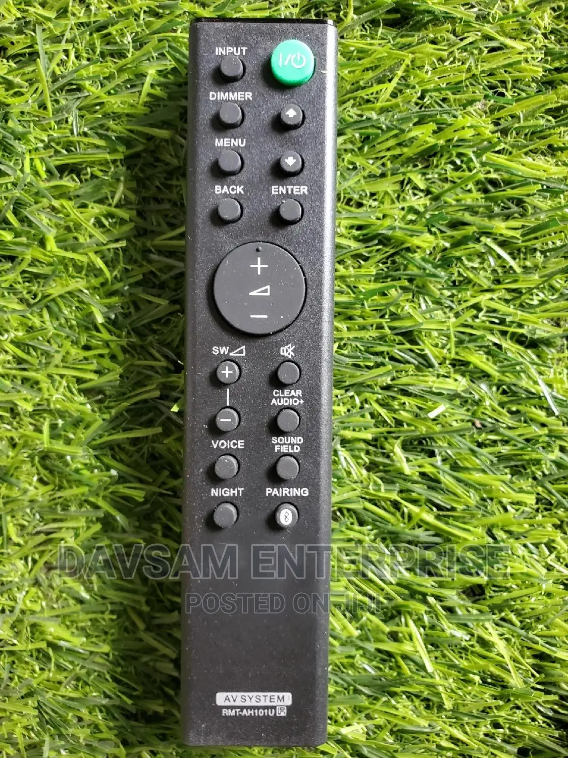 Sony Sound Bar Remote