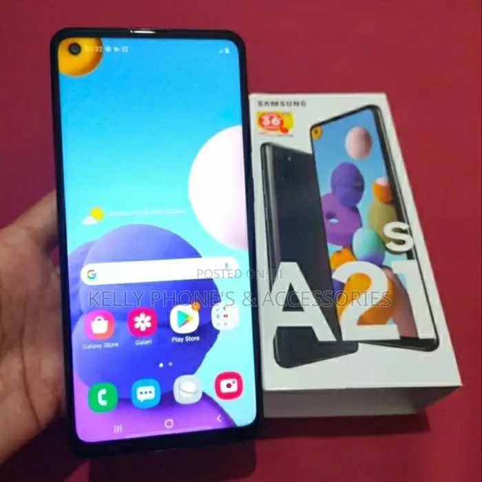 New Samsung Galaxy A21s 64 GB Blue