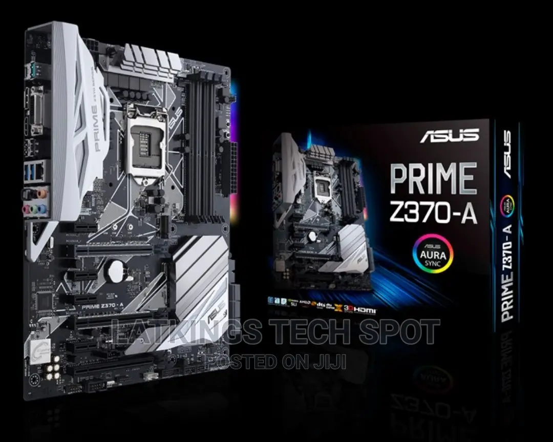 Asus Prime Z370- A 8th 9th Motherboard