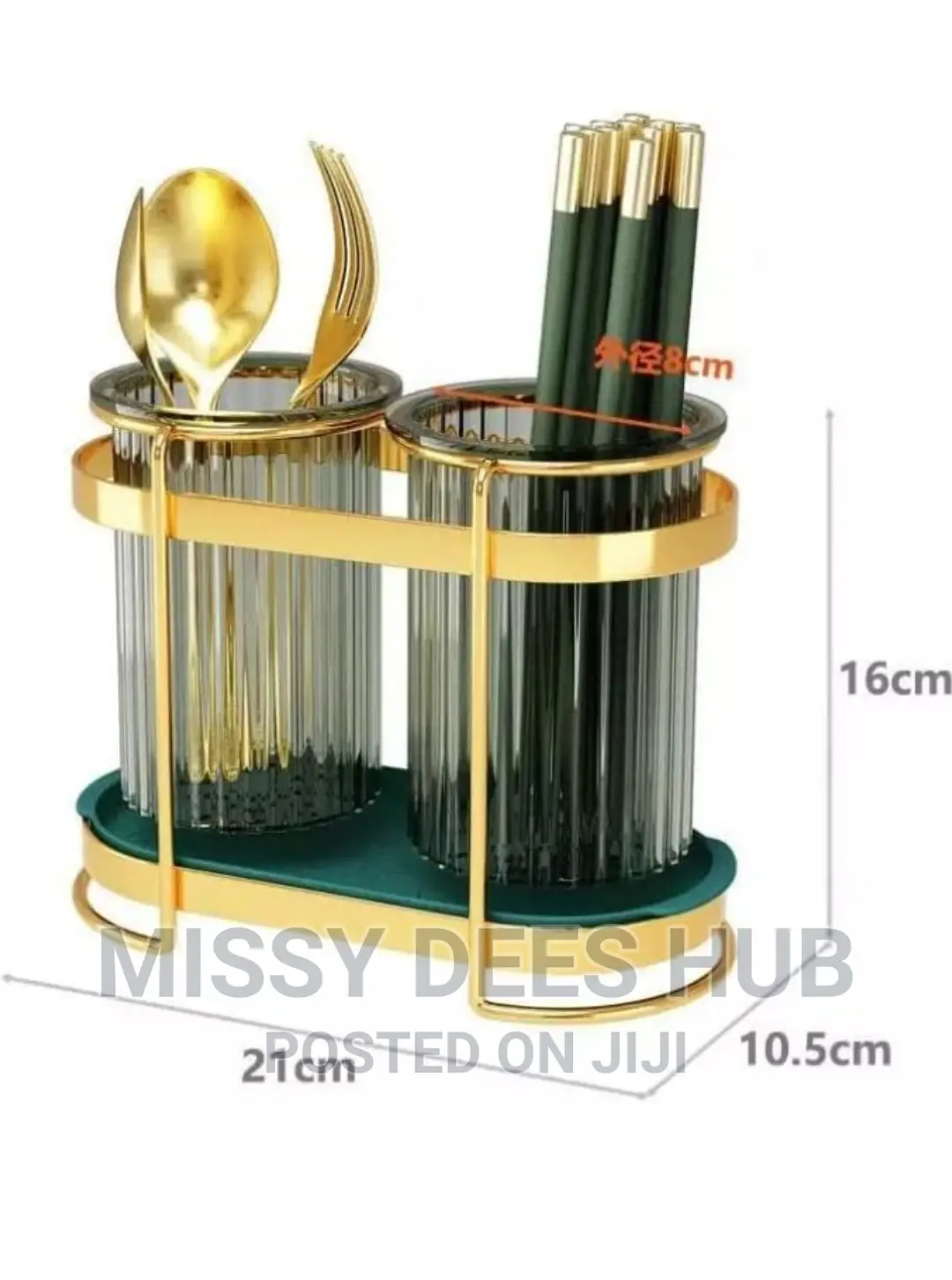Acrylic Utensil Holder