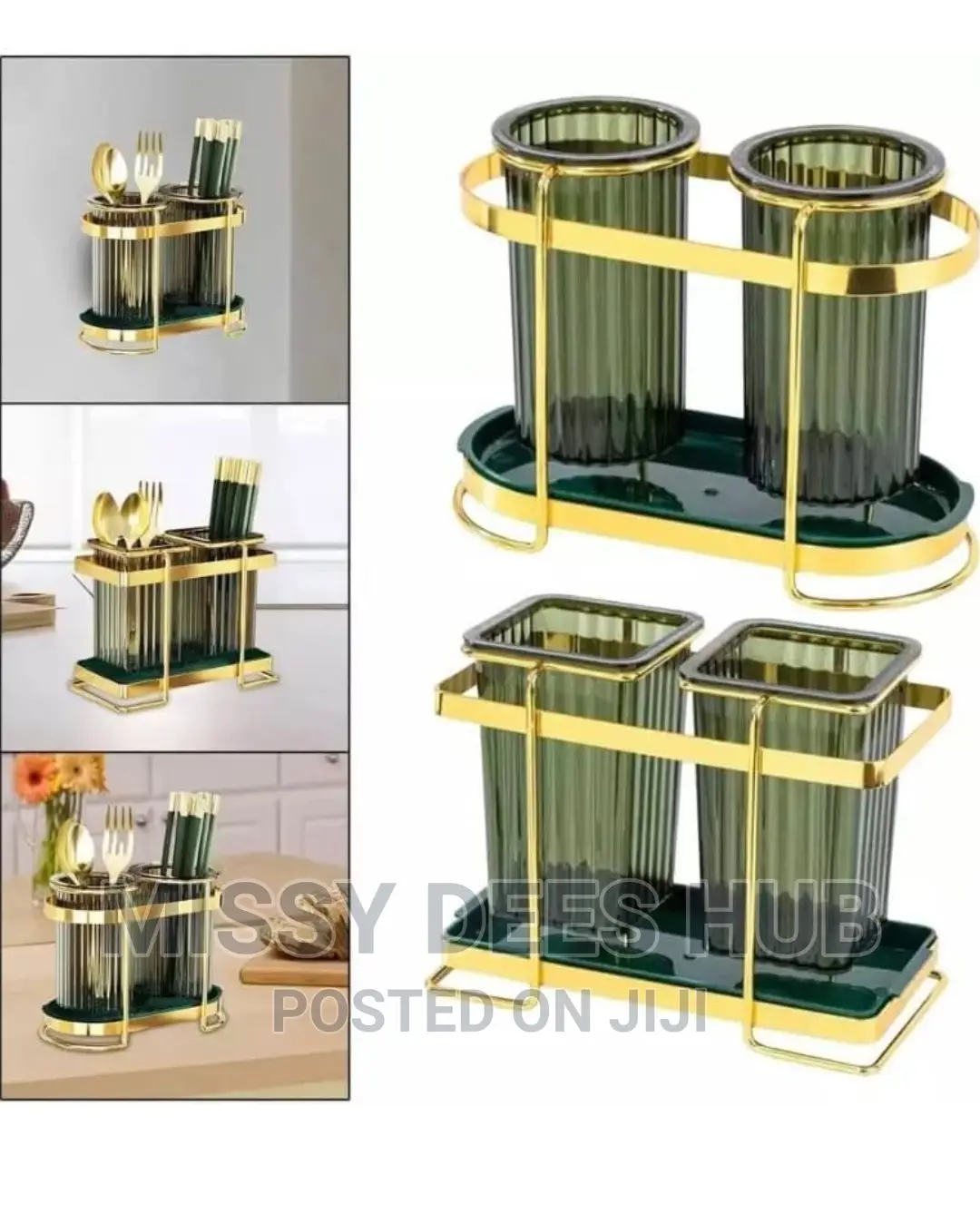 Acrylic Utensil Holder