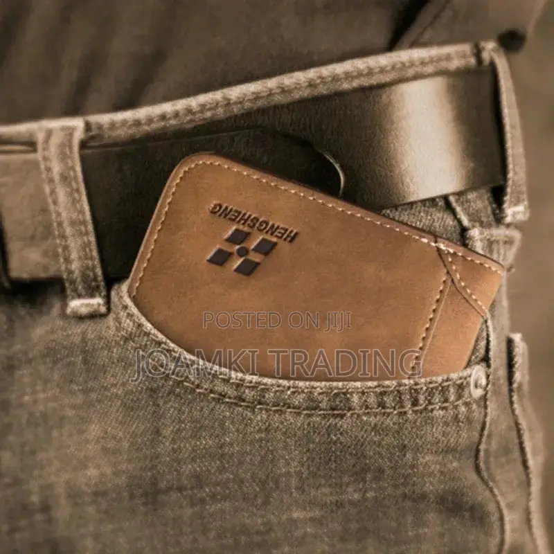 Men Leather Wallet Slim,Hipster ID Credit Card Holder Clutch