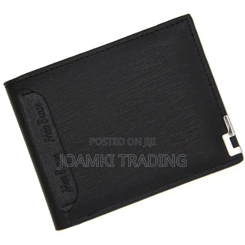 Men's Wallet Short Multifunctional Fashion Iron Edge Drawout
