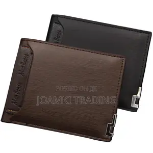 Men's Wallet Short Multifunctional Fashion Iron Edge Drawout