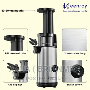 Keenray Slow Masticating Juicer