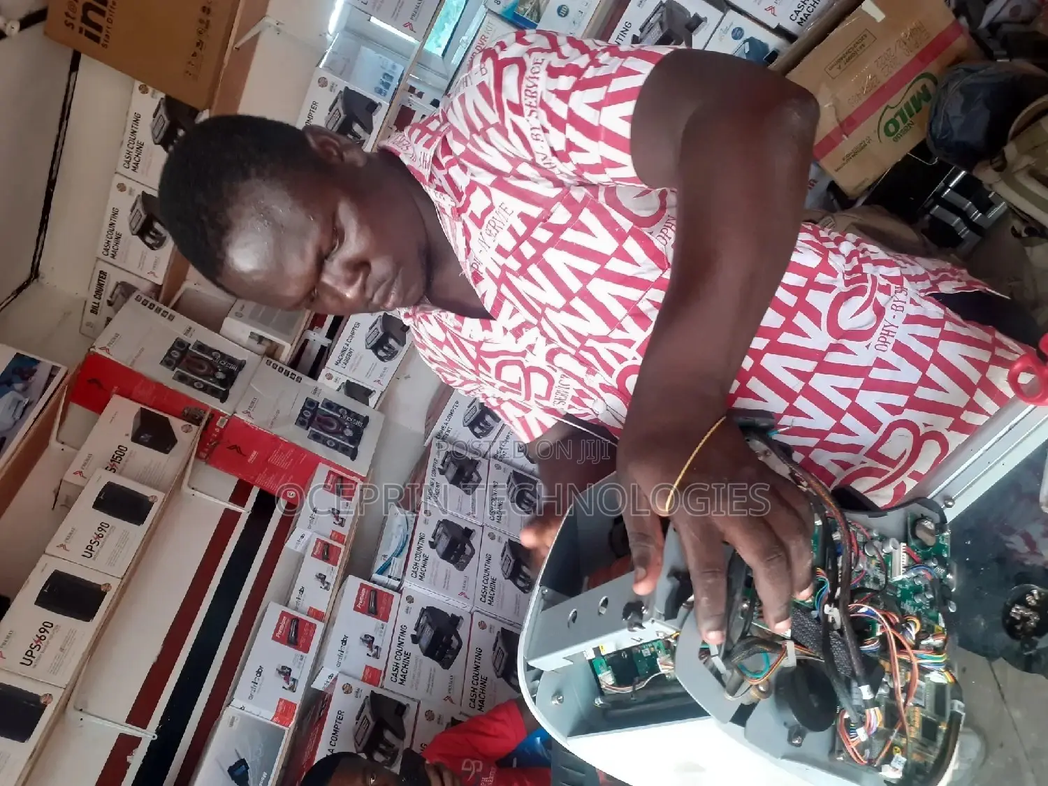 Repairs and Sales of Counting Machine